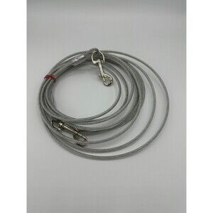 Pet Tie-Out Plastic-Coated Cable - 18 Feet (330)